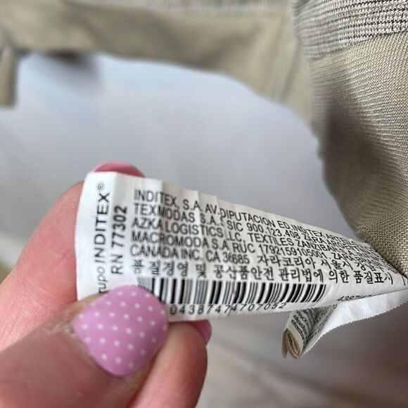 Zara Olive Green Zip Up Bomber Jacket. Size XL. - Picture 7 of 8